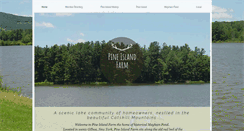 Desktop Screenshot of pineislandfarm.org